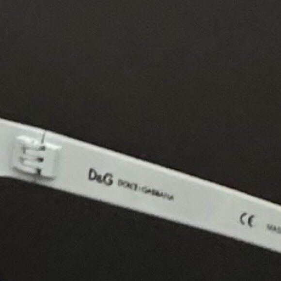 Authentic D&G women white sunglasses